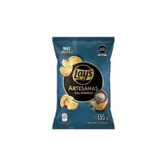LAYS - Papas Artesanas Sal Marina Bolsa 135 g