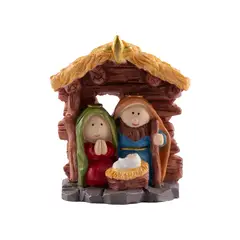 CASA JOVEN - Nacimiento 3 Personajes Casita