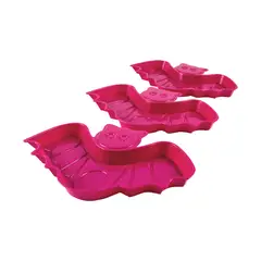 CASA JOVEN - Set de Fuentes Vampiro Spooky Halloween 3 Und