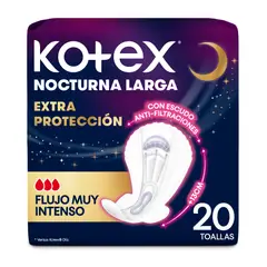 KOTEX - Toalla Higiénica Nocturna 20 unds