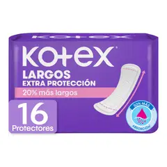 KOTEX - Protectores Diarios Largos Caja 16 Und