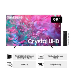 SAMSUNG - Televisor 98'' Crystal UHD Smart TV