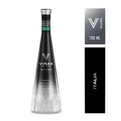 VIÑAS DE ORO - Pisco Silver Italia Botella 700 mL