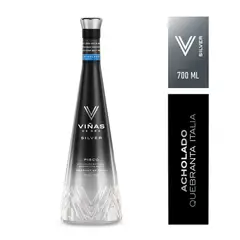 VIÑAS DE ORO - Pisco Silver Acholado Quebranta Botella 700 mL