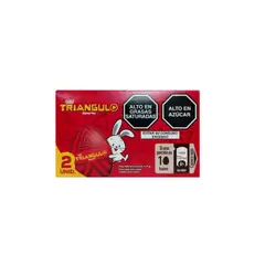 TRIANGULO - Huevo de Chocolate Triángulo Caja 2 Und