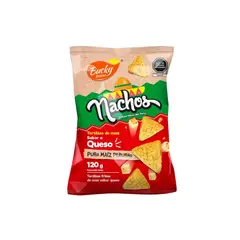 BONLE - Nachos Bucky Snacks Sabor Queso Bolsa 120 g
