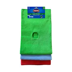 VIRUTEX - Trapero Microfibra Pack 3 Und