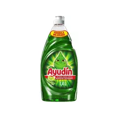AYUDIN - Lavavajillas Limón Y Sabila Botella 1.4 L