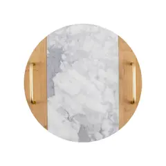 CASA JOVEN - Tabla Bamboo Marmol Celebración 30 cm