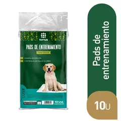 TOTTUS - Pads de Entrenamiento Empaque 10 Und