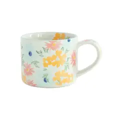 CASA JOVEN - Taza Mug Flores para Amarte Siempre 400 mL