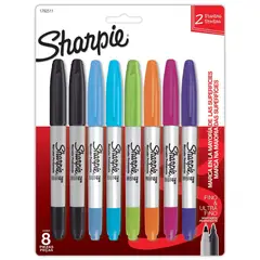 SHARPIE - Marcadores Doble Punta Surtido x 8 Unidades