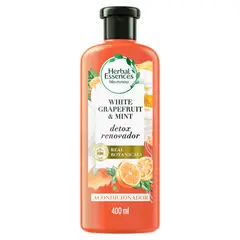 HERBAL ESSENCES - Acondicionador Bio:renew White Grapefruit & Mint Botella 400 mL