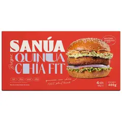 SANUA - BURGER QUINUA 400G