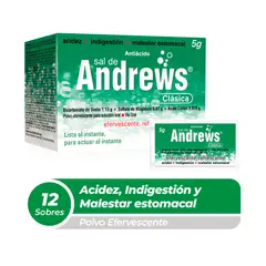 SAL DE ANDREWS - Efervescente Clásica Polvo Caja 12 Und