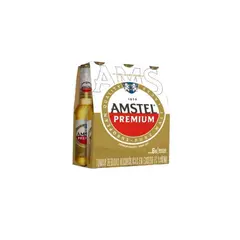 AMSTEL - Cerveza Sixpack Botella 275 mL