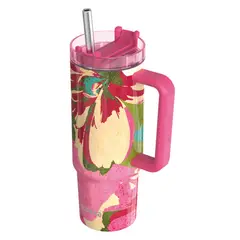QUOKKA - Termo Mug Drop Safe Vibe Pink Flambe 880 mL