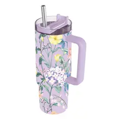 QUOKKA - Termo Mug Drop Safe Vibe All Over Botanic 880 mL