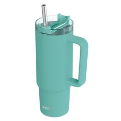 QUOKKA - Termo Mug Drop Safe Vibe Pink Shore Green 880 mL