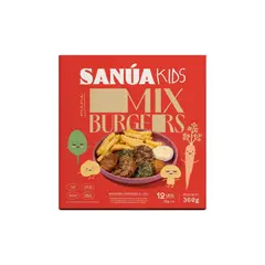 SANUA - Mini Hamburguesas Vegetales Mix Bolsa 360 g