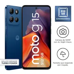 MOTOROLA - Smartphone G15 4+512Gb Ss Azul