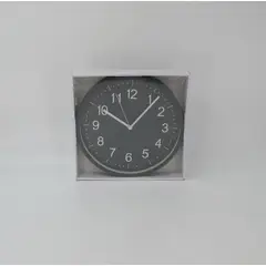 CASA JOVEN - Reloj Pared Básico Negro