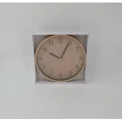 CASA JOVEN - Reloj Pared Básico Madera