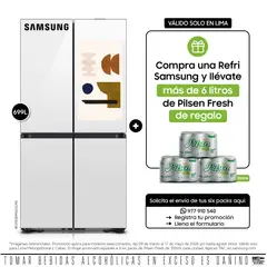 SAMSUNG - Refrigeradora Family Hub Ai 699L