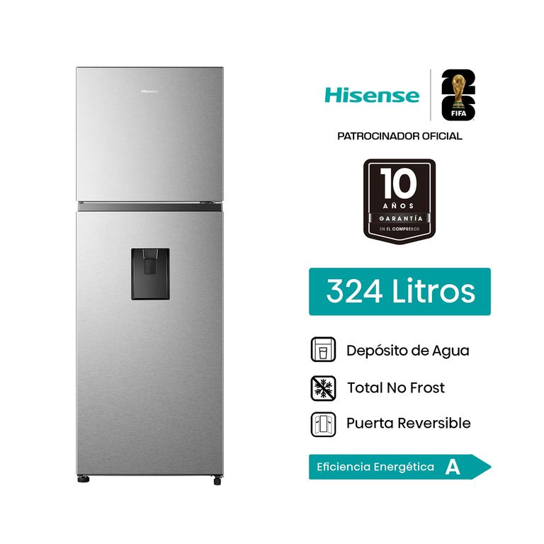 Refrigeradora Top Mount 324L