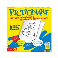 MATTEL GAMES - Juego de Mesa Pictionary Core Refresh