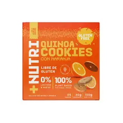 NUTRICOST - Galletas de Quinua Nutrico Naranja Caja 5 Und