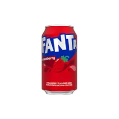 FANTA - Gaseosa Fresa Lata 355 mL