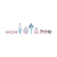 CASA JOVEN - Set x 6 Colgantes Divertidos Candy