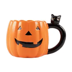 CASA JOVEN - Taza Mug Calabaza Feliz Spooky Halloween
