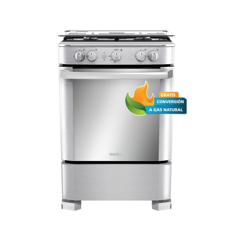 Cocina de Piso a Gas 60 cm Inox CMP6030FX1