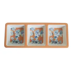 PRECIO UNO - Plato de Piqueo Melamine B 35x14cm