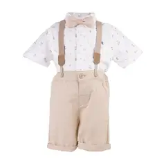 REDWOOD - Conjunto Short Tirantes Bebé Niño