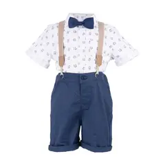 REDWOOD - Conjunto Short Tirantes Bebé Niño