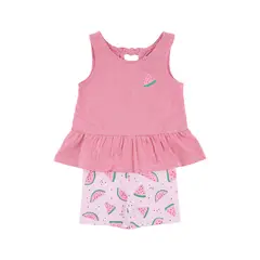 REDWOOD - Conjunto Polo Vuelos Leggings Bebé Niña