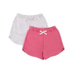 REDWOOD - Pack X 2 Short Bebé Niña