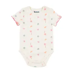 REDWOOD - Body Rib Manga Corta Bebé Niña