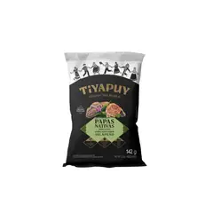 TIYAPUY - Papas Nativas Jalapeño Bolsa 142 g