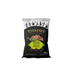 TIYAPUY - Papas Nativas Limón Pimienta Bolsa 142 g