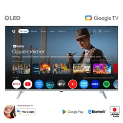 JVC - Televisor JV 50'' QLED Google TV
