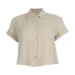 REDWOOD - Blusa Textura Mujer