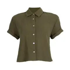 REDWOOD - Blusa Textura Mujer