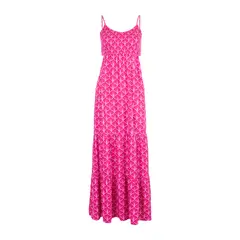 REDWOOD - WEB VESTIDO LARGO PANAL CUT OUT BLUE M