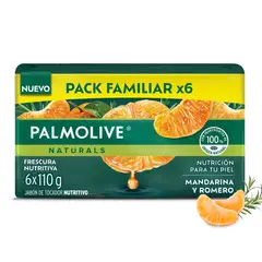 PALMOLIVE - Jabón Mandarina Romero Sixpack 660 g