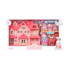 GENERICO - Cute Rabbit Villa Set