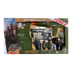 GENERICO - Set Militar Chaleco y Accesorios